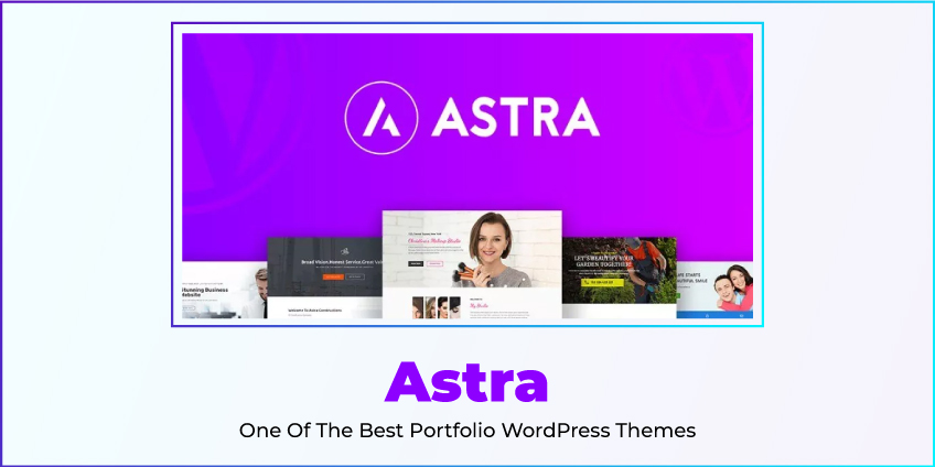 Astra: One Of The Best Portfolio WordPress Themes