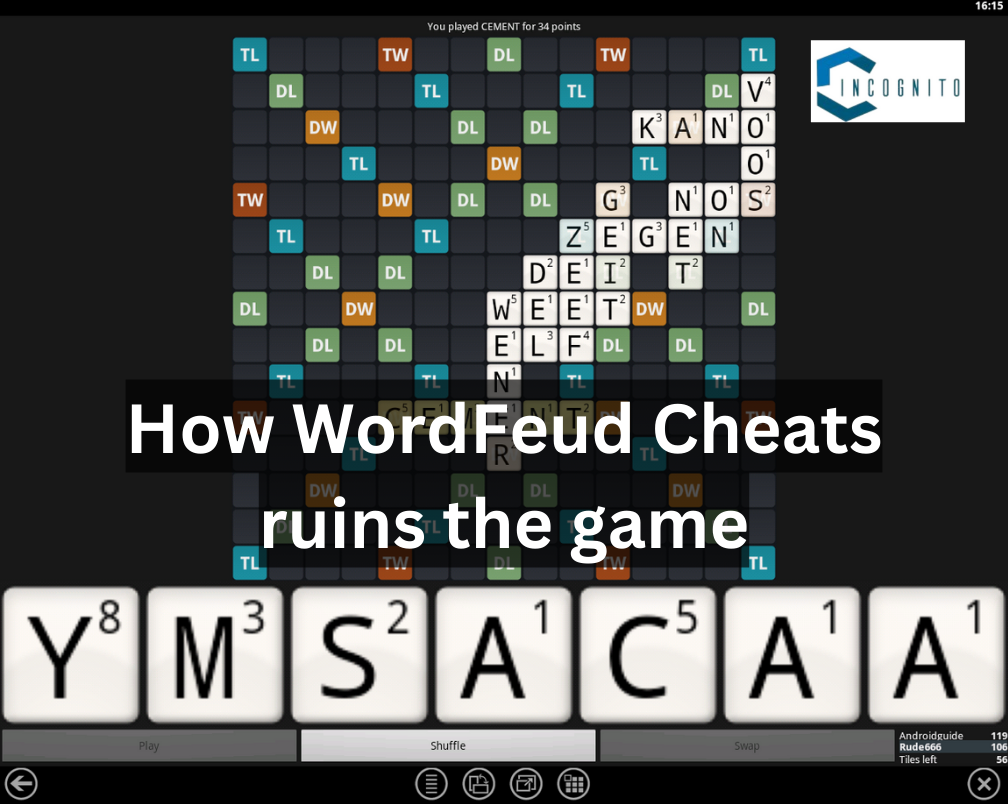 WordFeud Cheats ruins the game