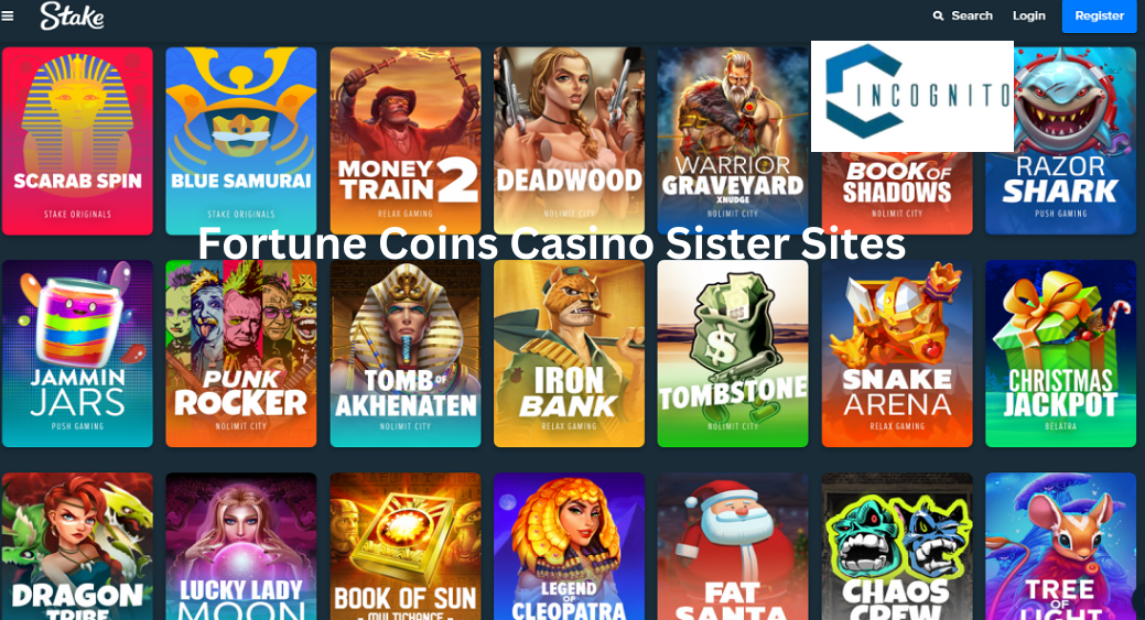 Fortune Coins Casino Sister Sites 