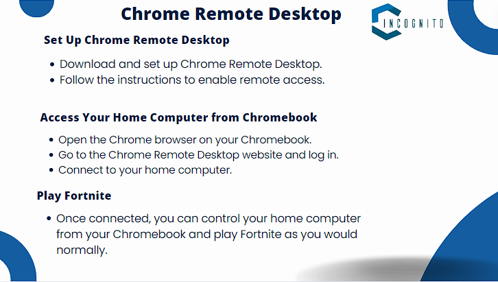 Using Chrome Remote Desktop