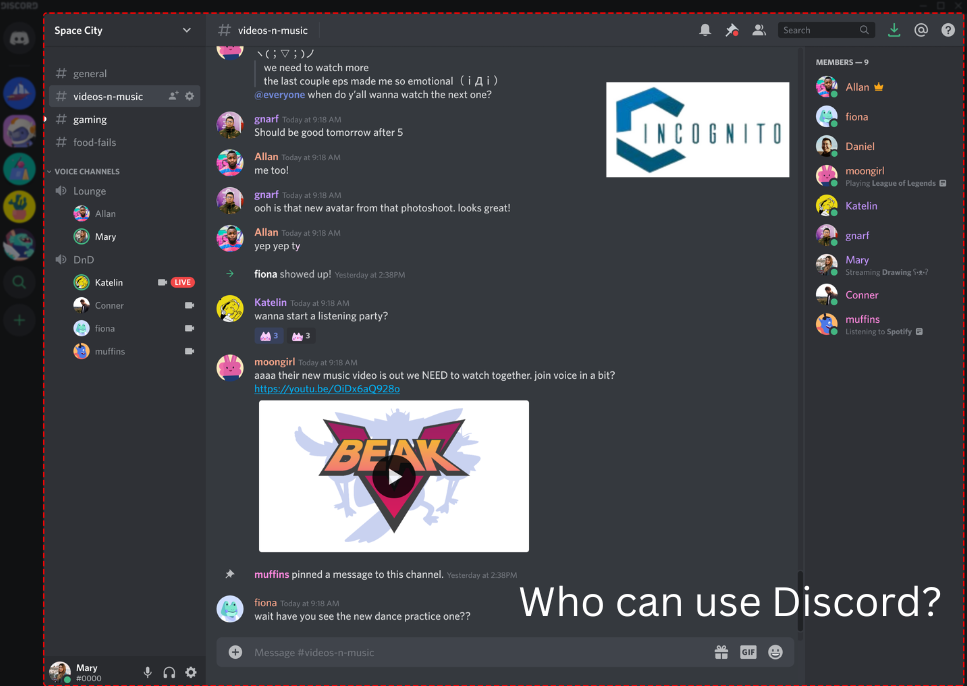Who can use Discord?