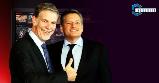 Reed Hastings with Ted Sarandos