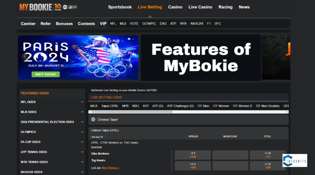 Features of MyBokie