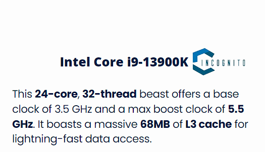 13th Gen Core processor