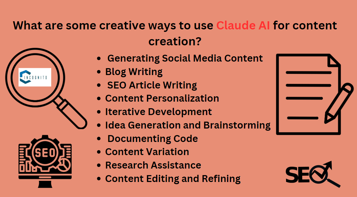 What are some creative ways to use Claude AI for content creation?