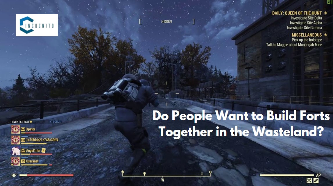 Do People Want to Build Forts Together in the Wasteland (Crossplay in Fallout 76)?