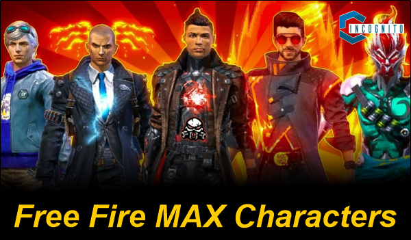 Free Fire MAX Characters