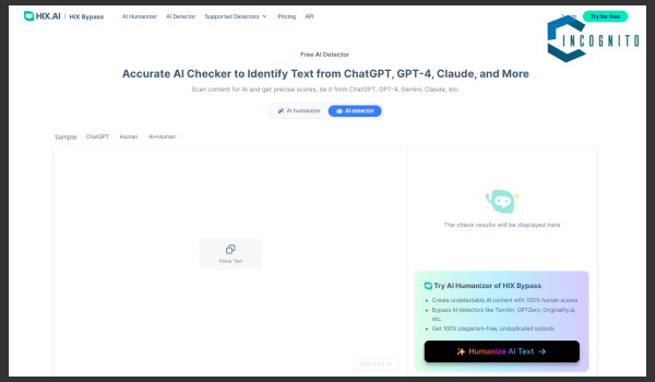 Hix AI Detector