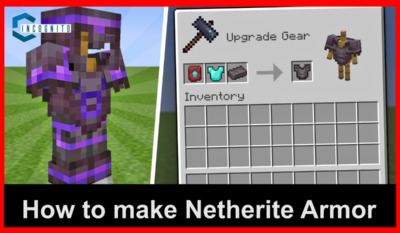 How to make Netherite Armor