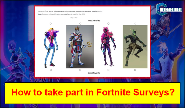 How to take part in Fortnite Surveys?