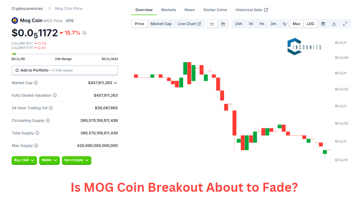 Is MOG Coin Breakout About to Fade?