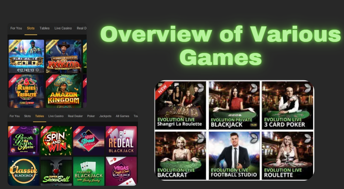 Overview of Various Games