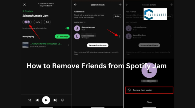 How to Remove Friends from Spotify Jam 