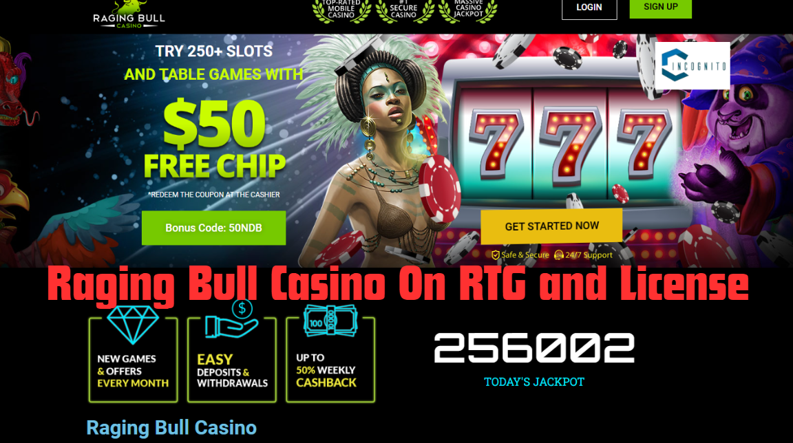 Raging Bull Casino On RTG and License