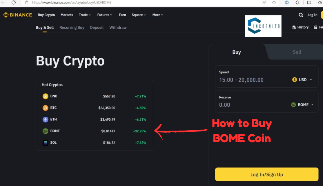 How to Buy BOME Coin