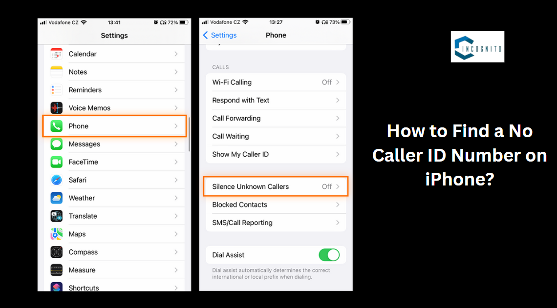 How to Find a No Caller ID Number on iPhone?