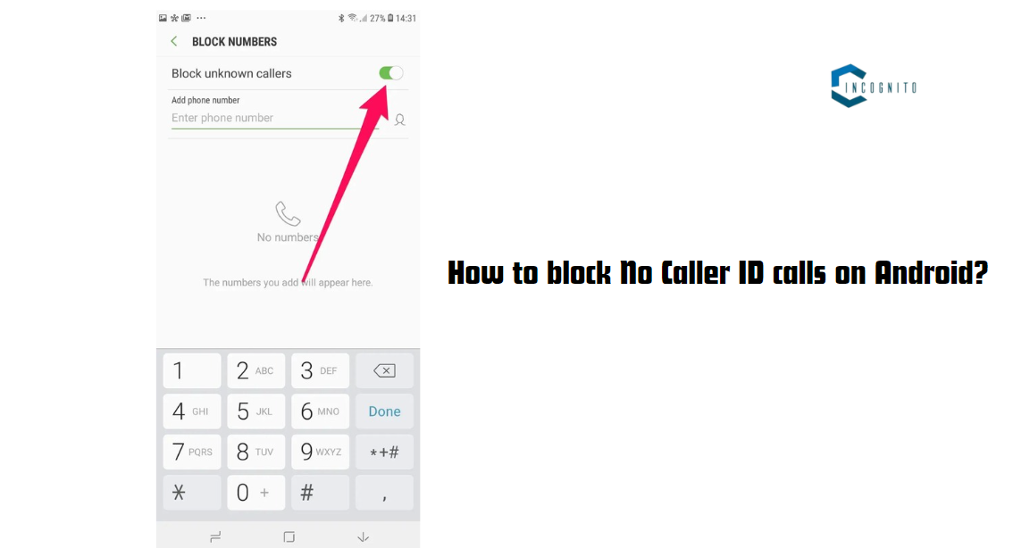 How to block No Caller ID calls on Android?