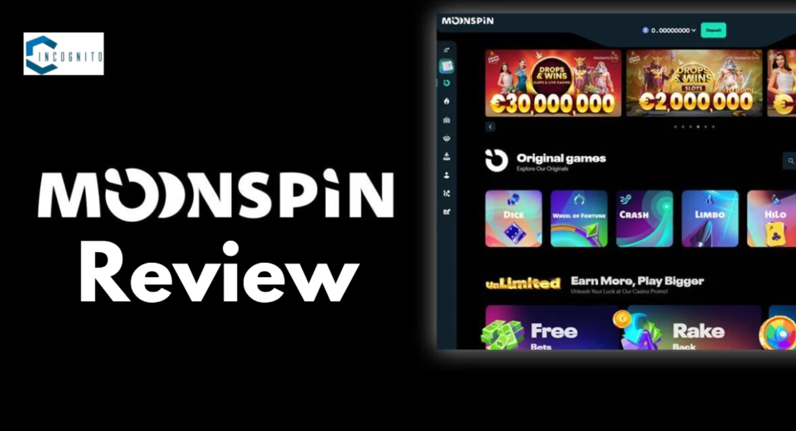 MoonSpin Casino Review In 2024: Features, Login, Promo Code, Sister Sites, And All You Need to Know 