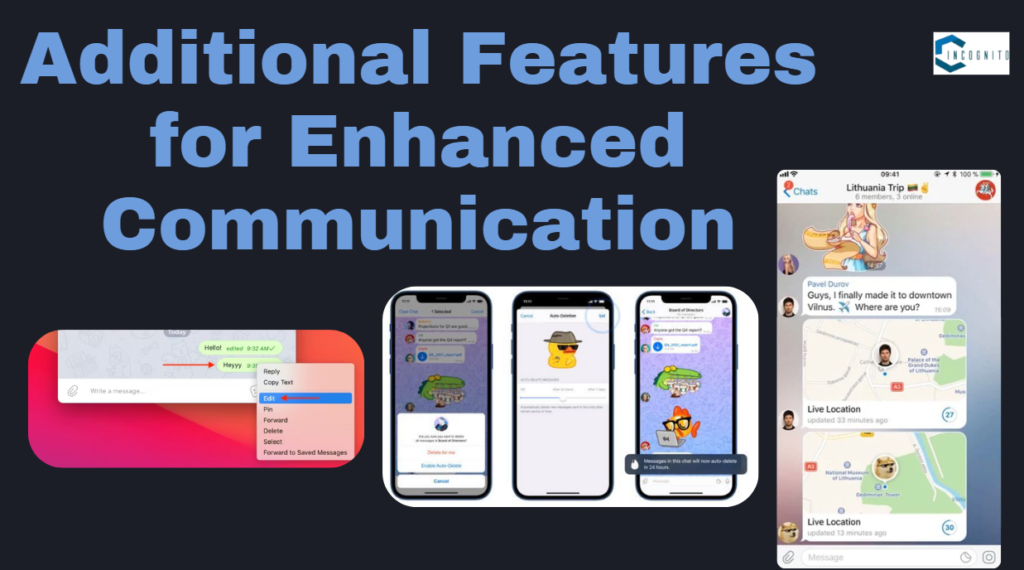 Additional Features for Enhanced Communication: Web Telegram 