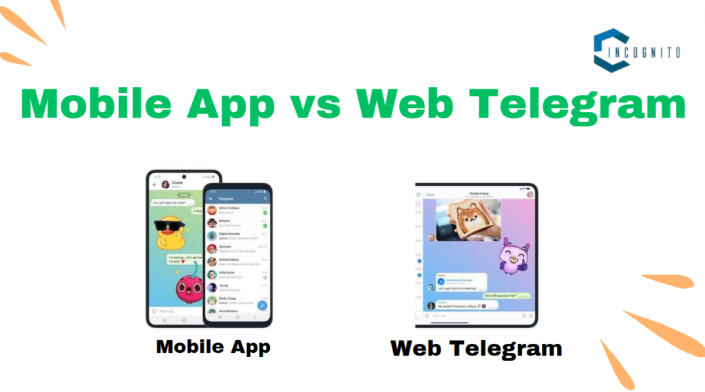Web Telegram vs. Mobile App