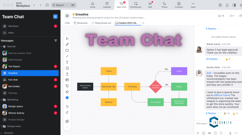 Zoom Team Chat