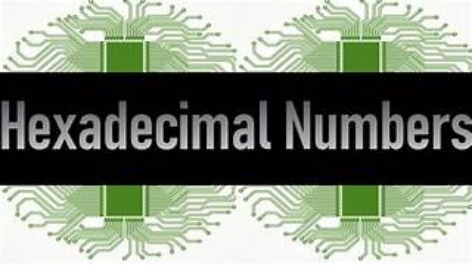 Why Hexadecimal Numbers Must Be Taught At Schools?