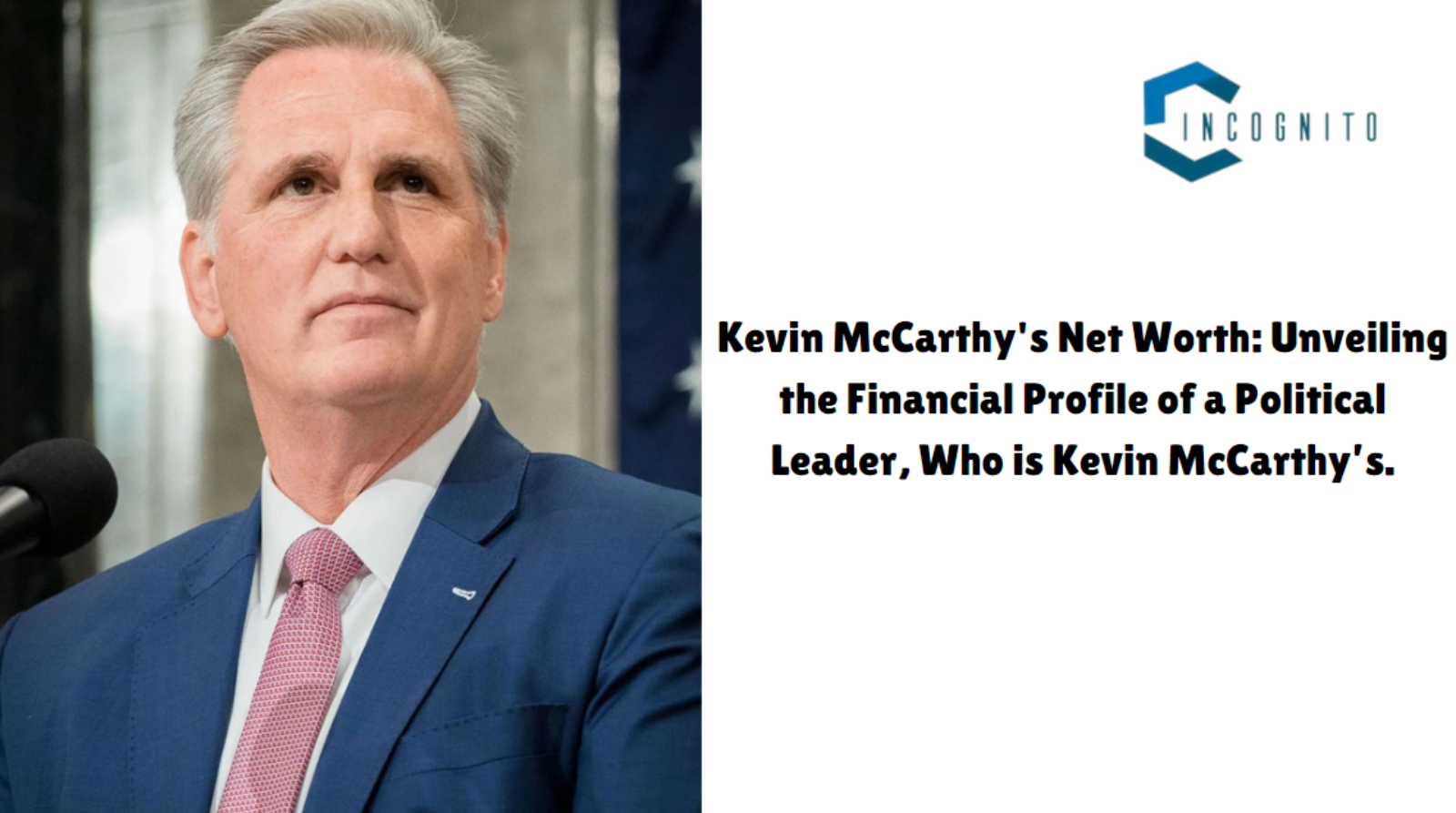 Kevin McCarthy political Leader
