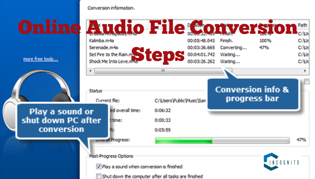 M4A to MP3: Online Audio File Conversion Steps