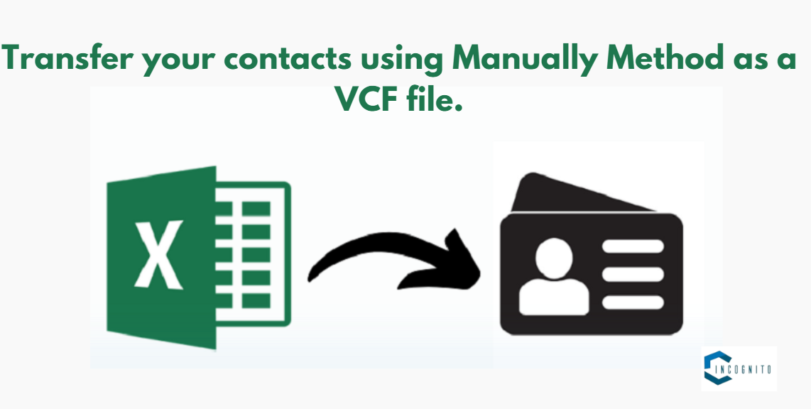 Transfer Contacts from Android to iPhone using VCF file