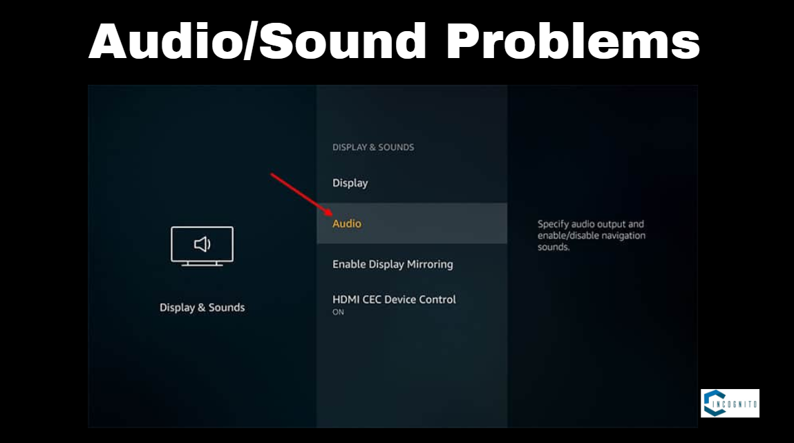 Audio/Sound Problems