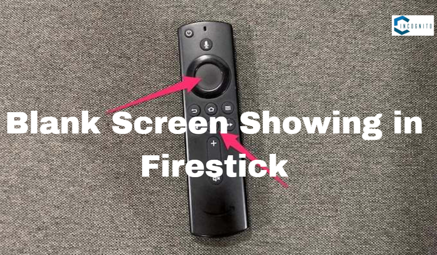 Blank Screen showing in Firestick