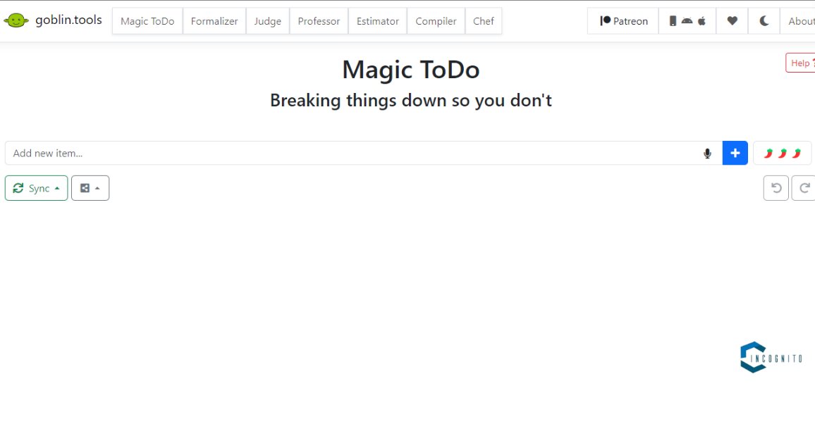 Magic To-Do List