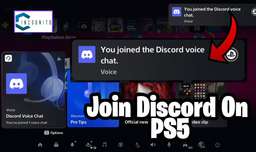 Joining Discord Voice Channels on PS5