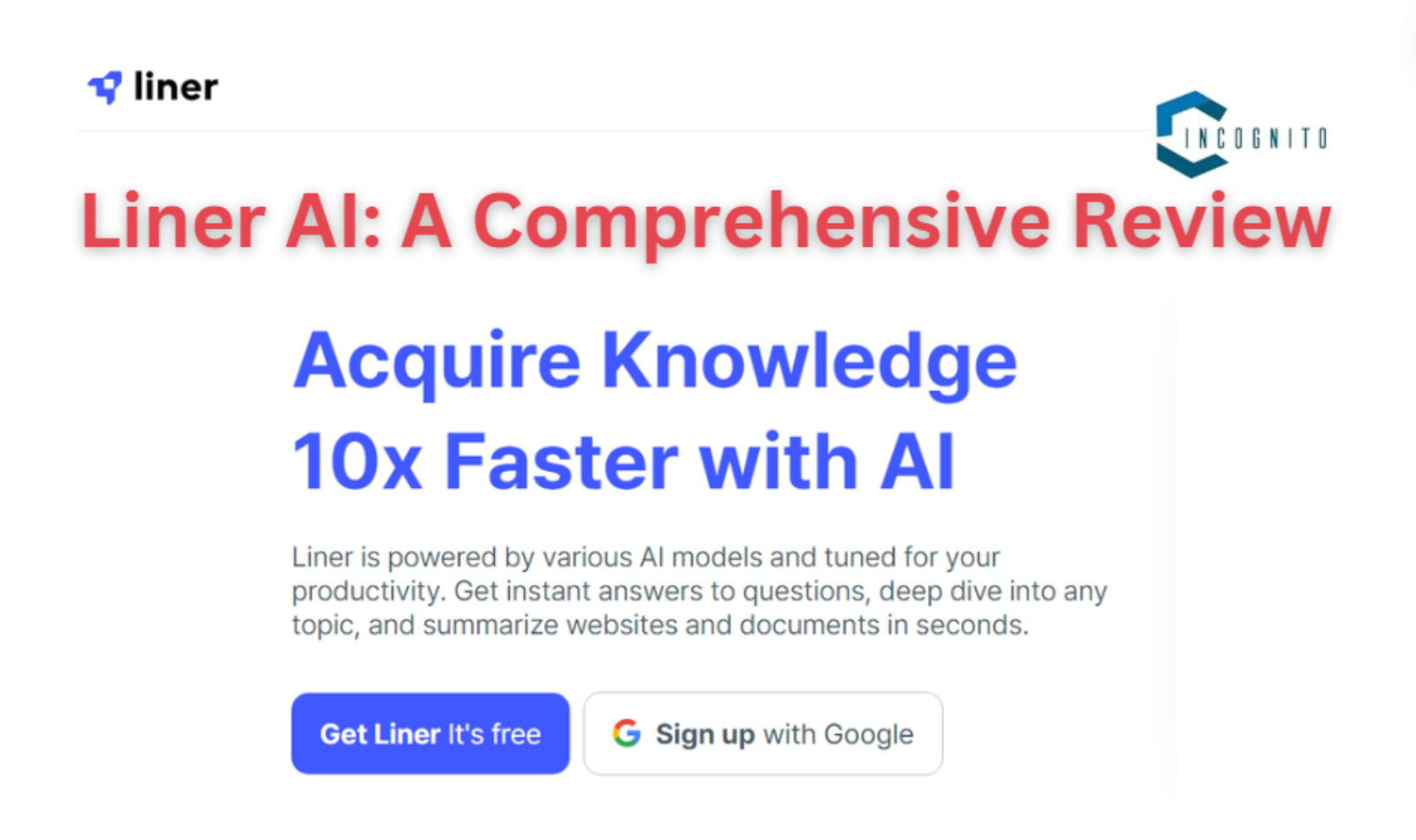 Liner AI: A Comprehensive Review