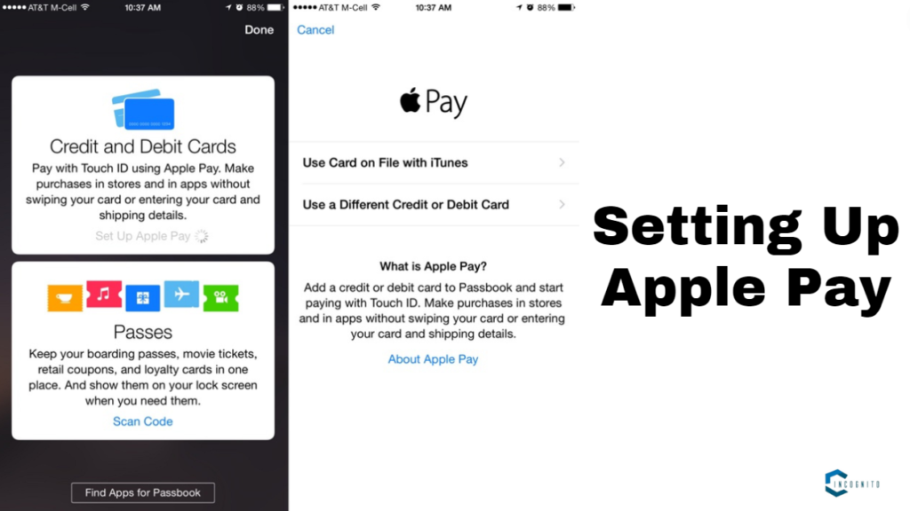 Setting Up Apple Pay