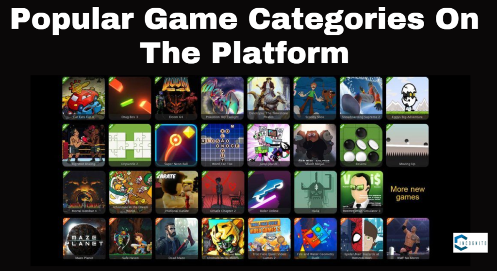 Game Categories On KBH Games