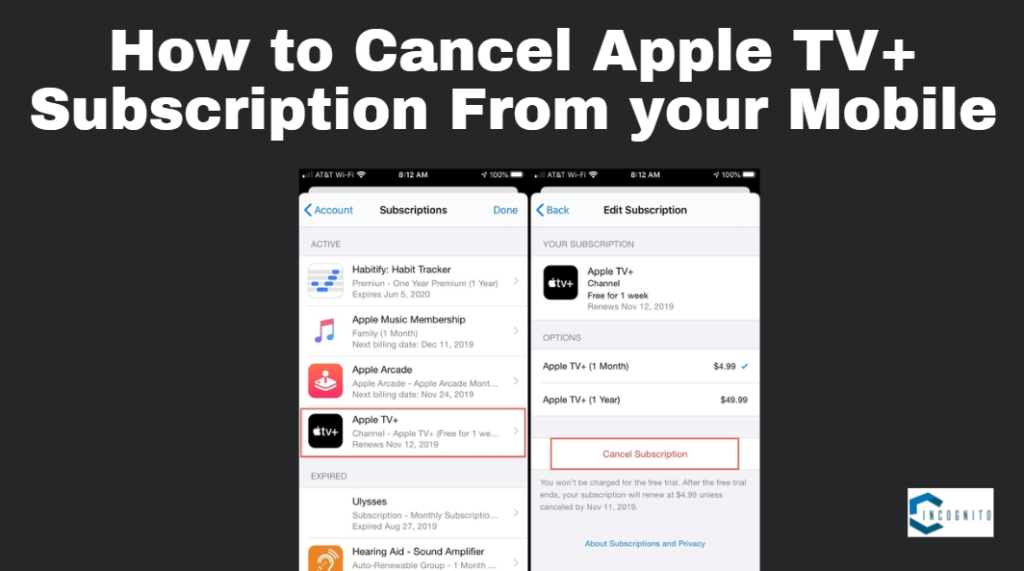 How to Cancel Apple TV+ Subscription From your Mobile