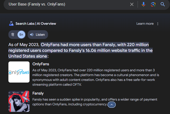 Userbase (Fansly vs. OnlyFans)