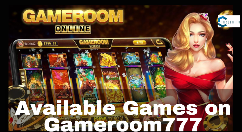 Available Games on Gameroom777