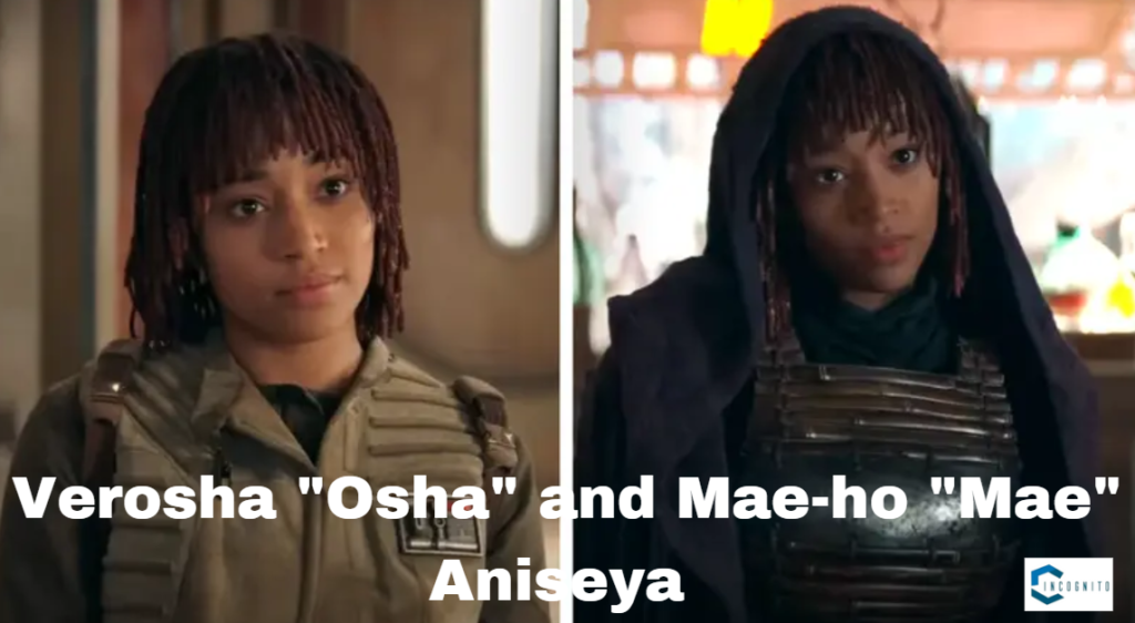 Verosha "Osha" and Mae-ho "Mae" Aniseya (Amandla Stenberg)