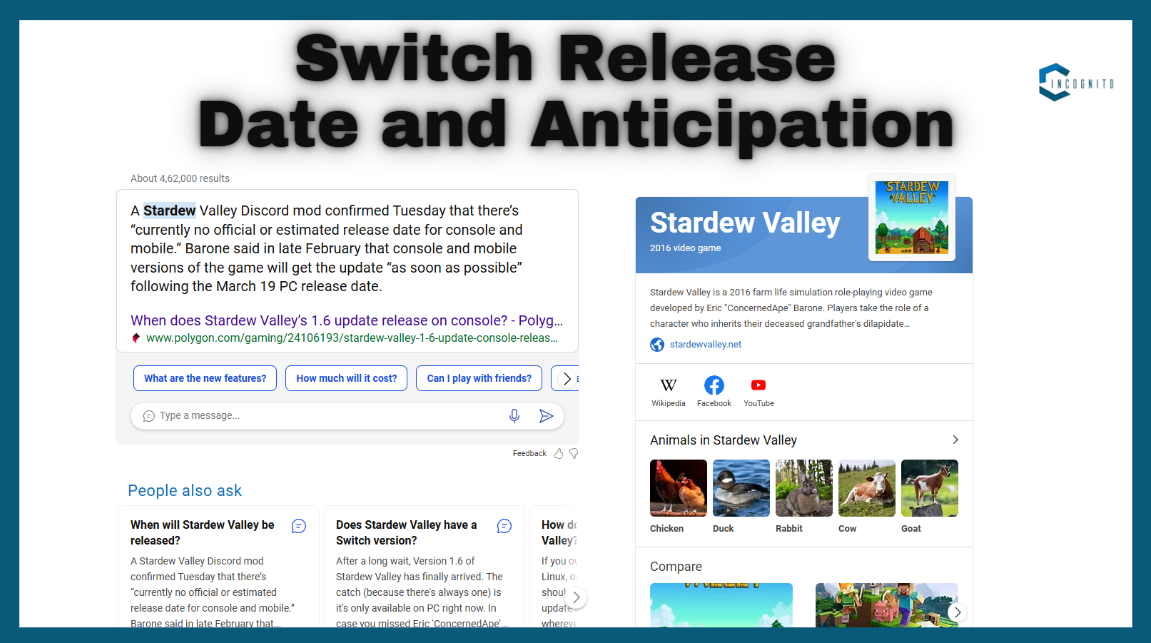 Stardew Valley 1.6 Switch: Release Date and Anticipation