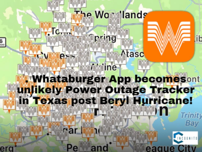 Whataburger App becomes unlikely Power Outage Tracker in Texas post Beryl Hurricane!