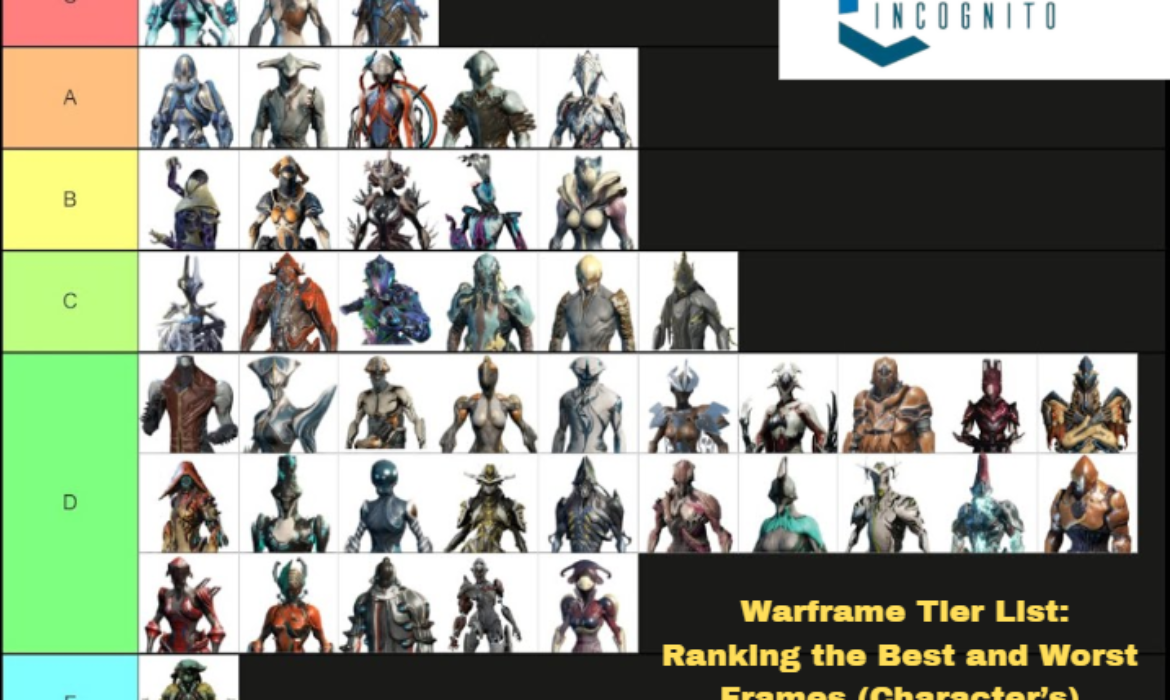 Warframe Tier List: Ranking the Best and Worst Frames