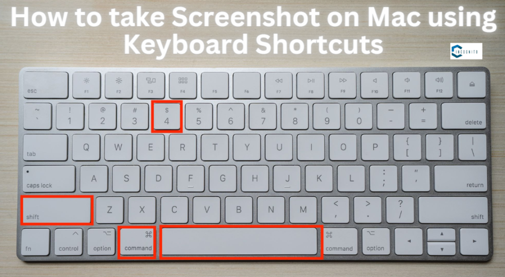 Take Screenshot on a Mac using Keyboard Shortcuts