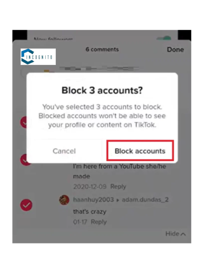 How to block someone on TikTok