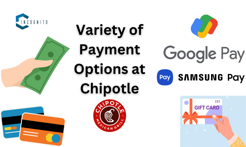 Variety of Payment Options at Chipotle