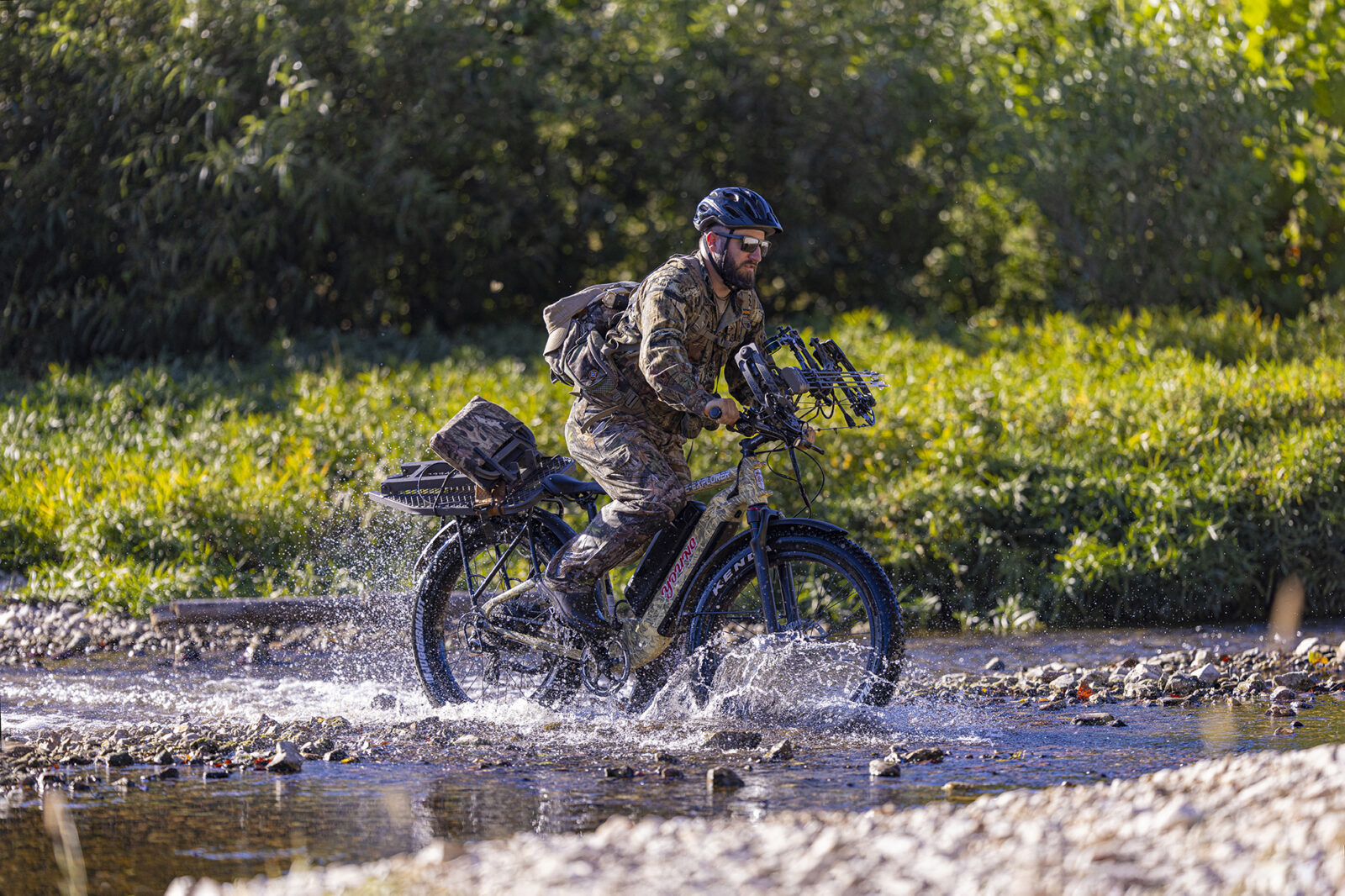 Poor ability to adapt to extreme environment with electric hunting bike