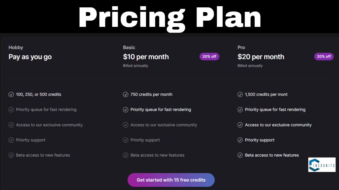 Pricing Plan