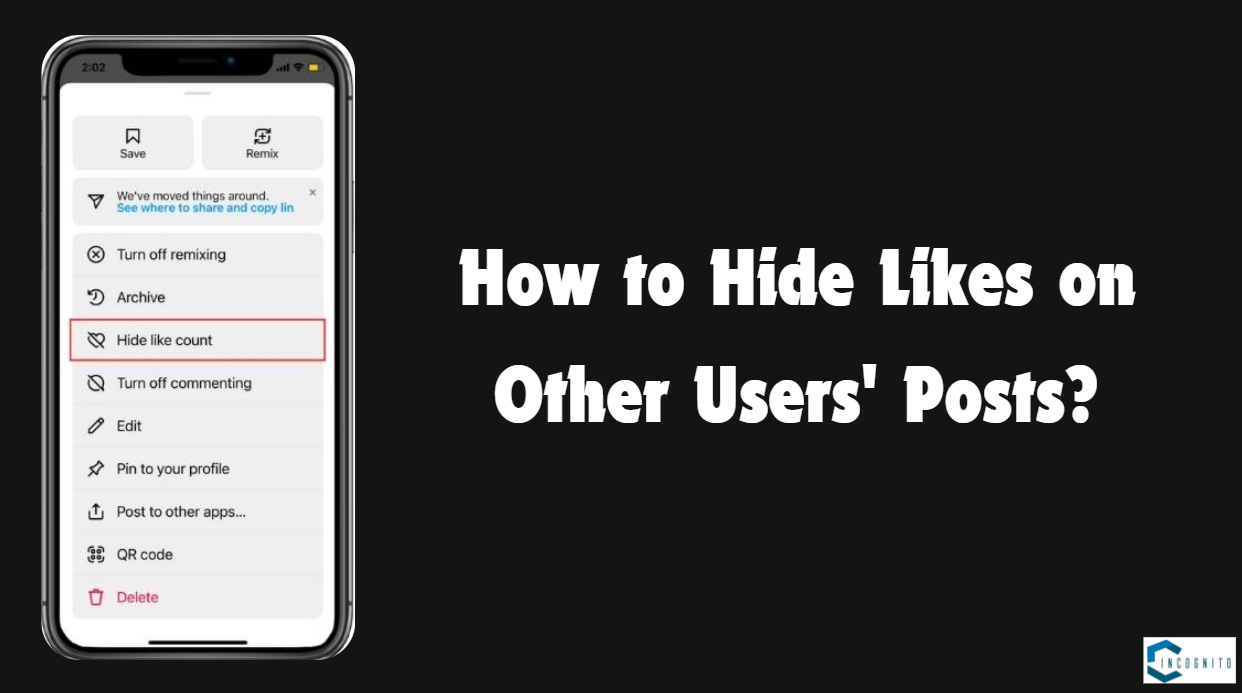 How to Hide Likes on Other Users' Posts?