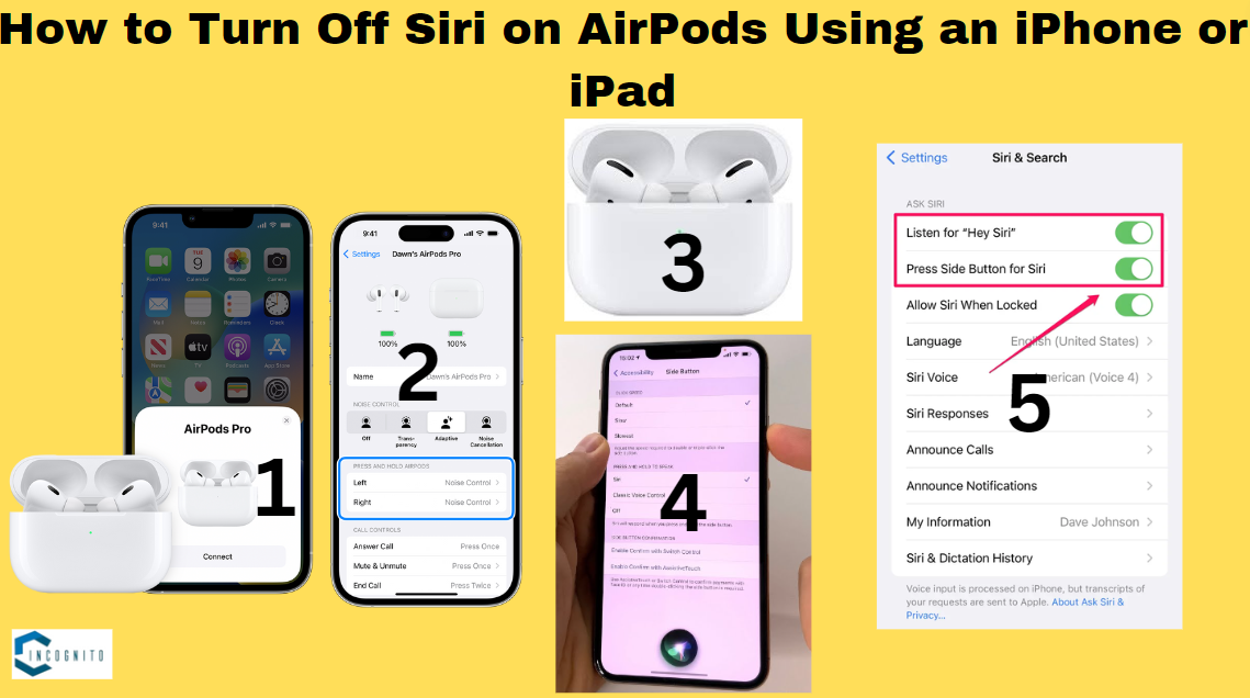 How to Turn Off Siri on AirPods Using an iPhone or iPad